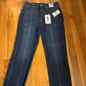 Kensie Women's Indigo Straight Leg Jeans